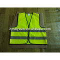 Amarillo Hi Vis alta visibilidad visibilidad chaleco chaleco chaqueta seguridad EN471 tamaño del trabajo